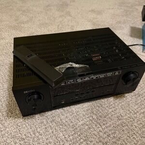 Denon AVR-S530BT 5.2 Ch 4K Ultra HD AV Receiver Bluetooth HDR HDCP 2.2 Black